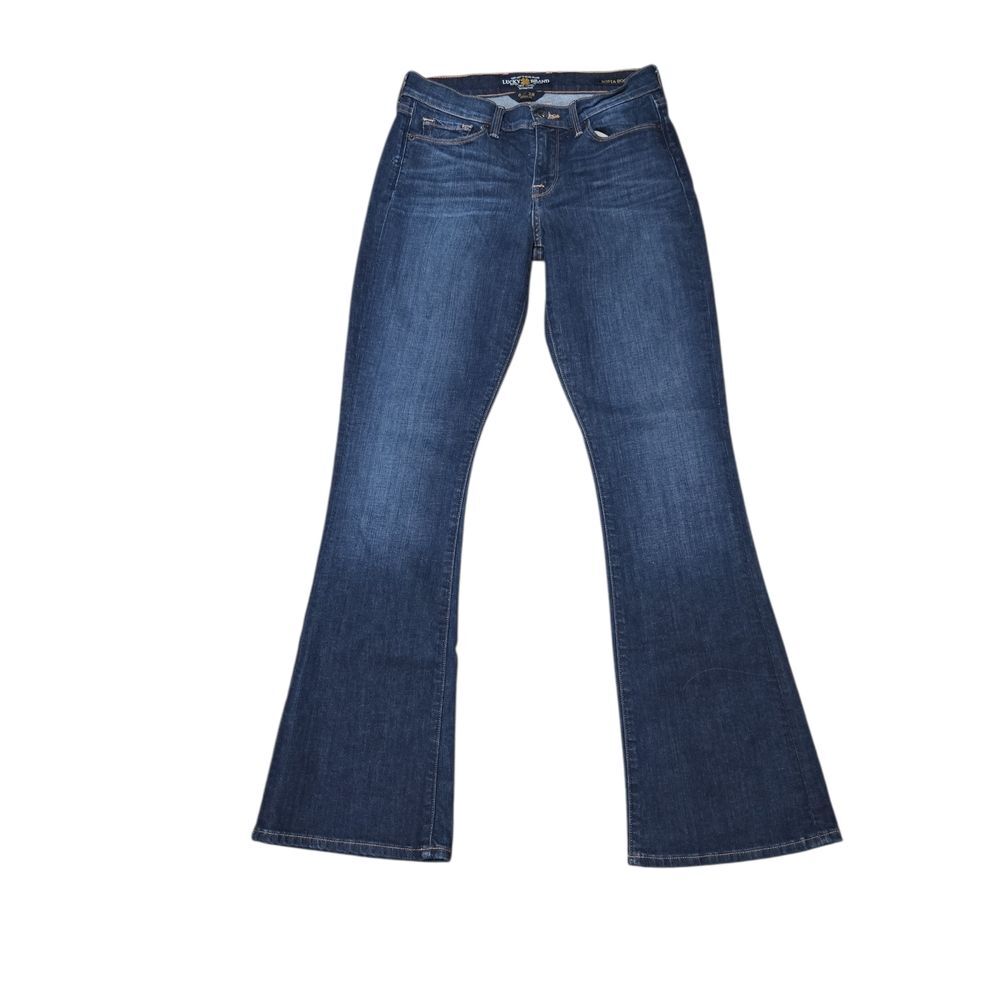 Lucky Brand 'Sofia Boot' Women's Dark Wash Denim Flared Jeans Size 6/28